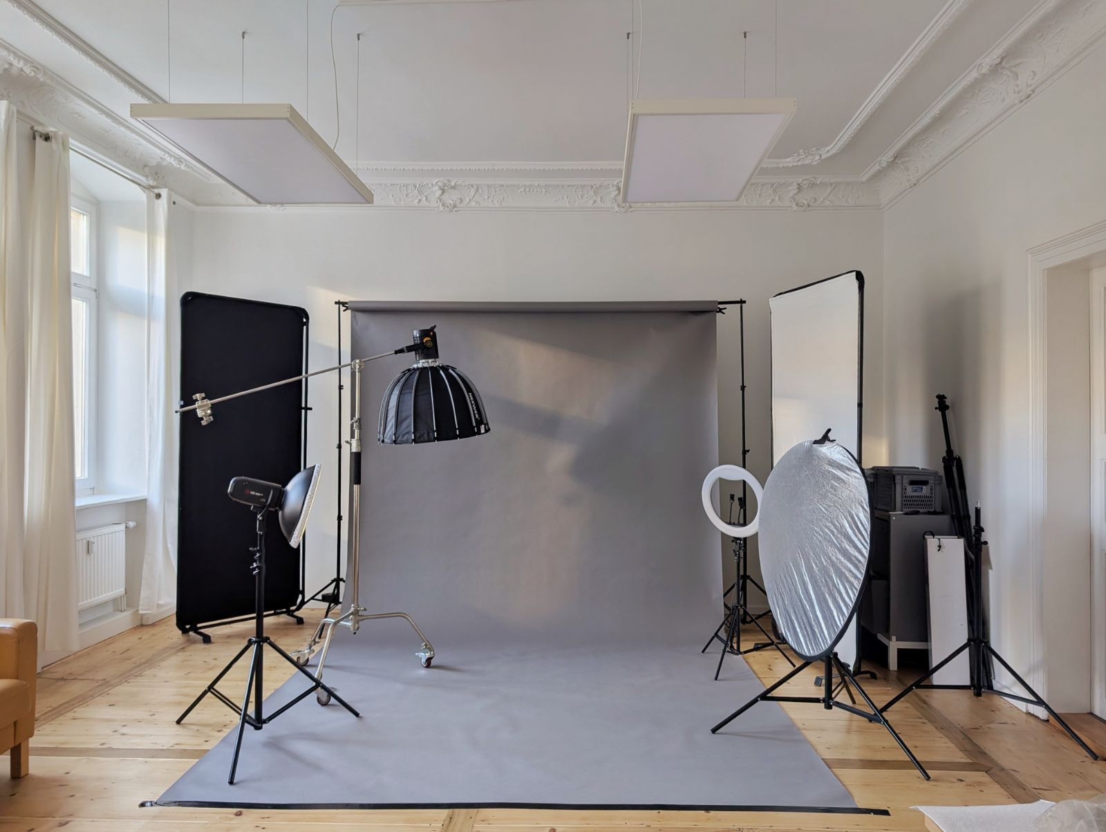 Innenansicht des Fotostudios im Quartier22
