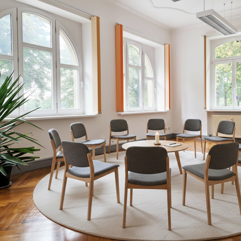 Raum C101 Praxisraum mieten in Dresden, 01307 Johannstadt Raum C101 | Raum für Gruppencoaching/ Gruppentherapie | Praxisgemeinschaft in Dresden, 01307 Johannstadt (möbliert)